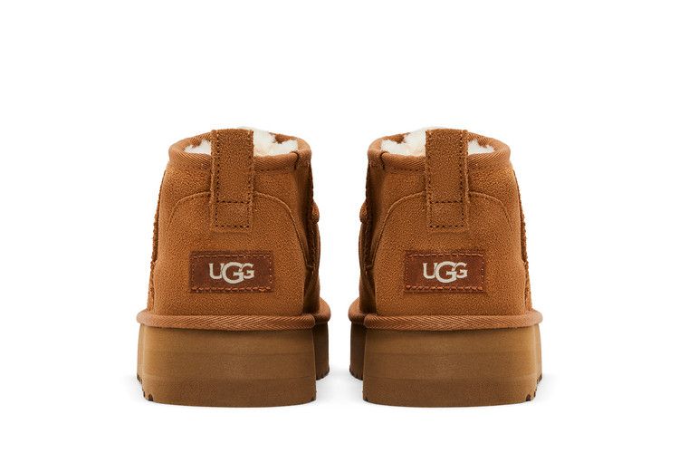 Ugg Classic Ultra Mini Platform Boot Kids 'chestnut'