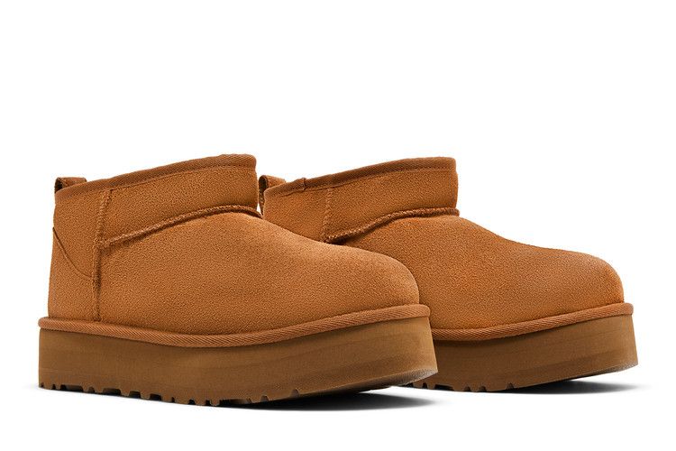 Ugg Classic Ultra Mini Platform Boot Kids 'chestnut'
