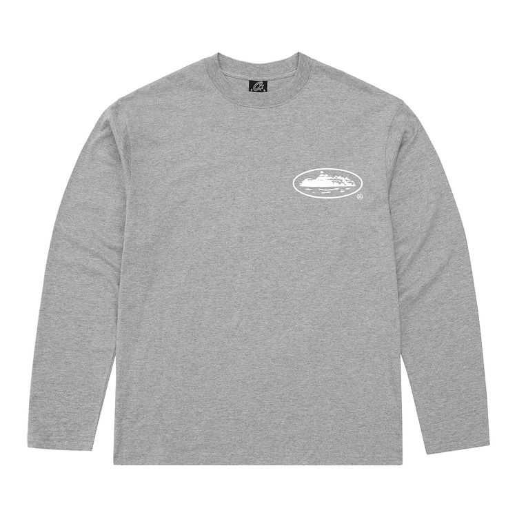Buy Corteiz OG Island Long-Sleeve Tee 'Grey' - 07892