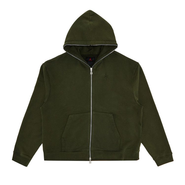 Air Jordan X Travis Scott Full-Zip Hoodie Cargo Khaki