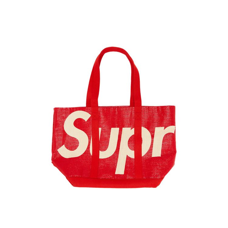 Buy Supreme Raffia Tote 'Red' - SS20B18 RED | GOAT