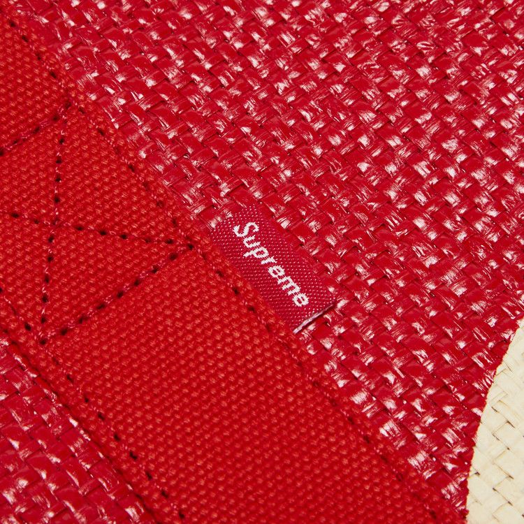 Buy Supreme Raffia Tote 'Red' - SS20B18 RED | GOAT