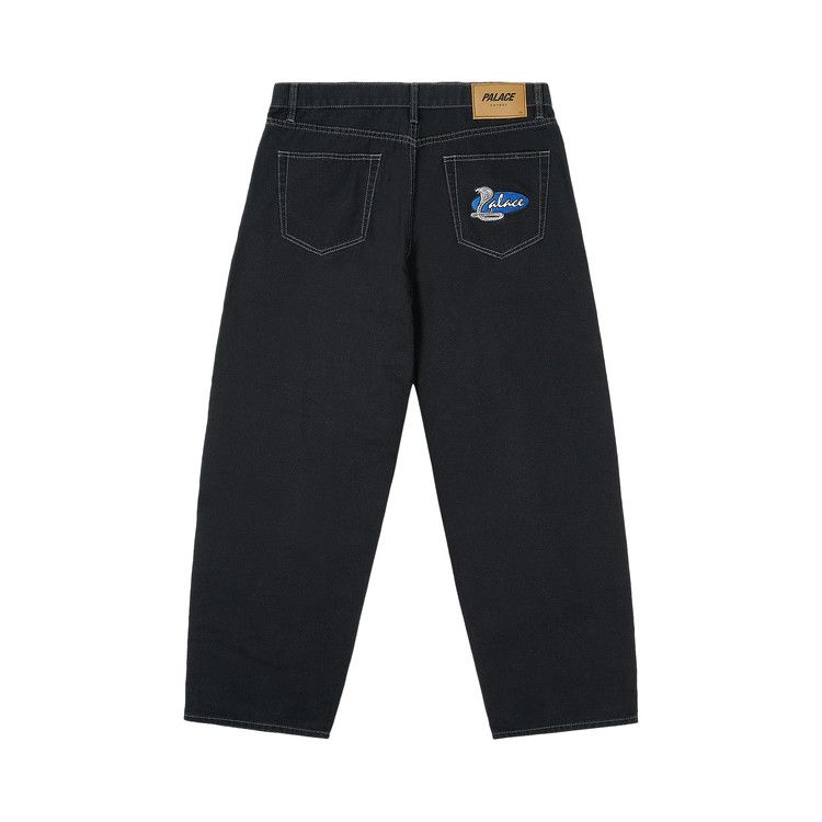 Buy Palace Canvas Cobra P90 Baggy Jean 'Black' - P28T025 | GOAT