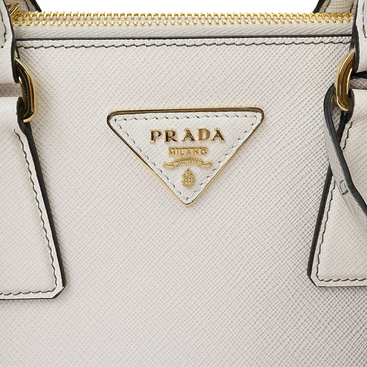 Prada Galleria Saffiano Leather Bag Grey