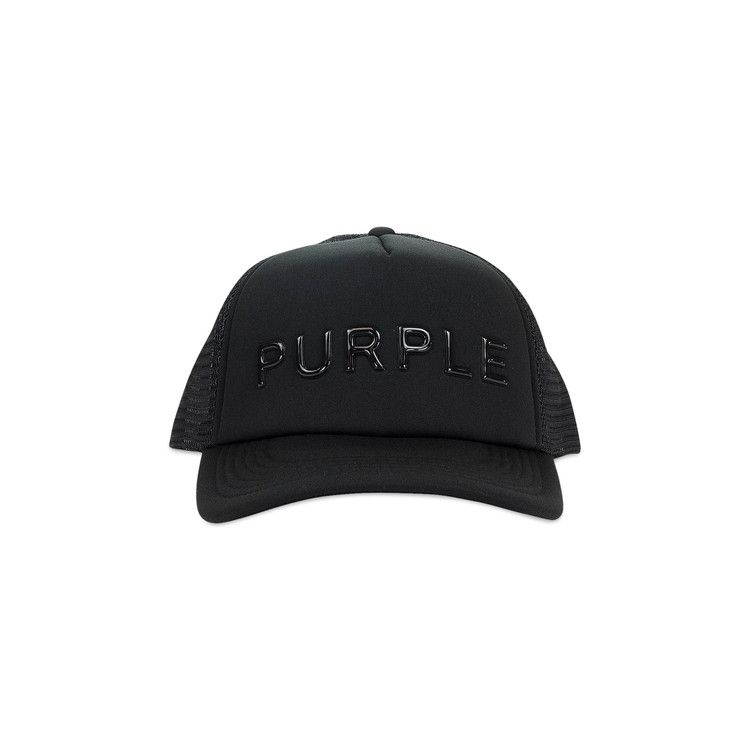多様な Buy 'Black Hat Trucker Foam Silicone Purple BRAND PURPLE 帽子