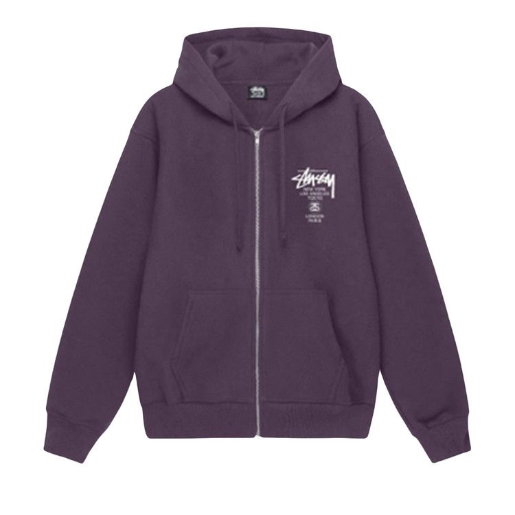Buy Stussy x Dover Street Market World Tour Zip Hoodie