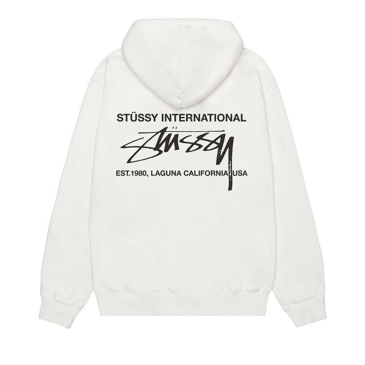 Stussy Smooth International Hoodie Pigment Dyed 'natural'