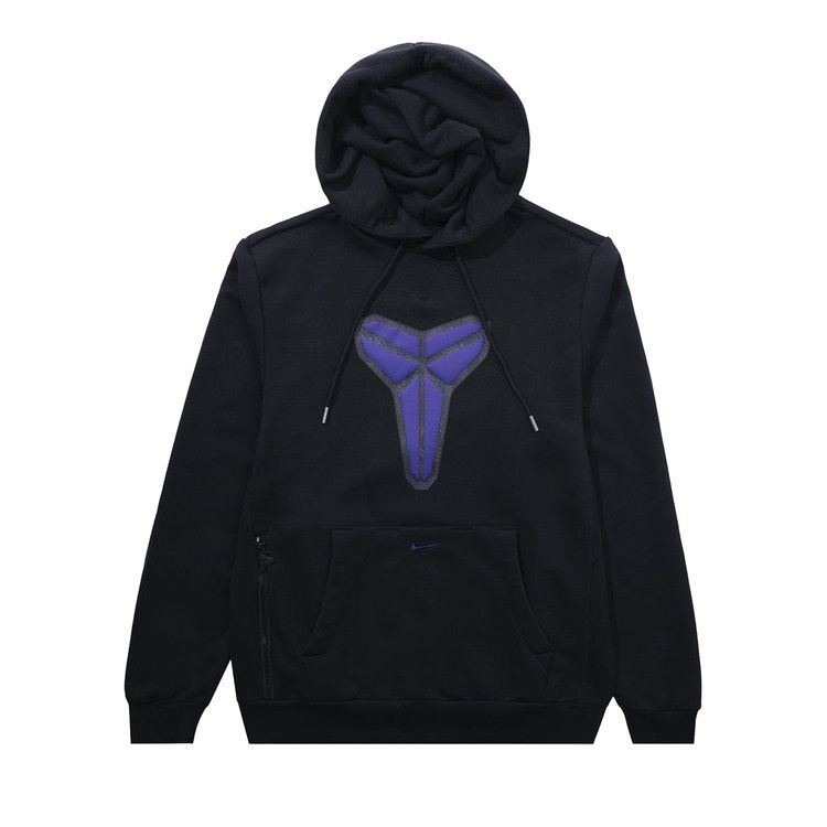 Nike Kobe Dri-Fit Standard Issue Pullover Basketball Hoodie Black/Field Purple