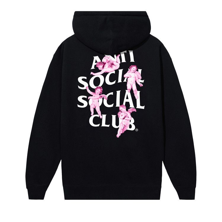 Anti Social Social Club Angels Hoodie Black