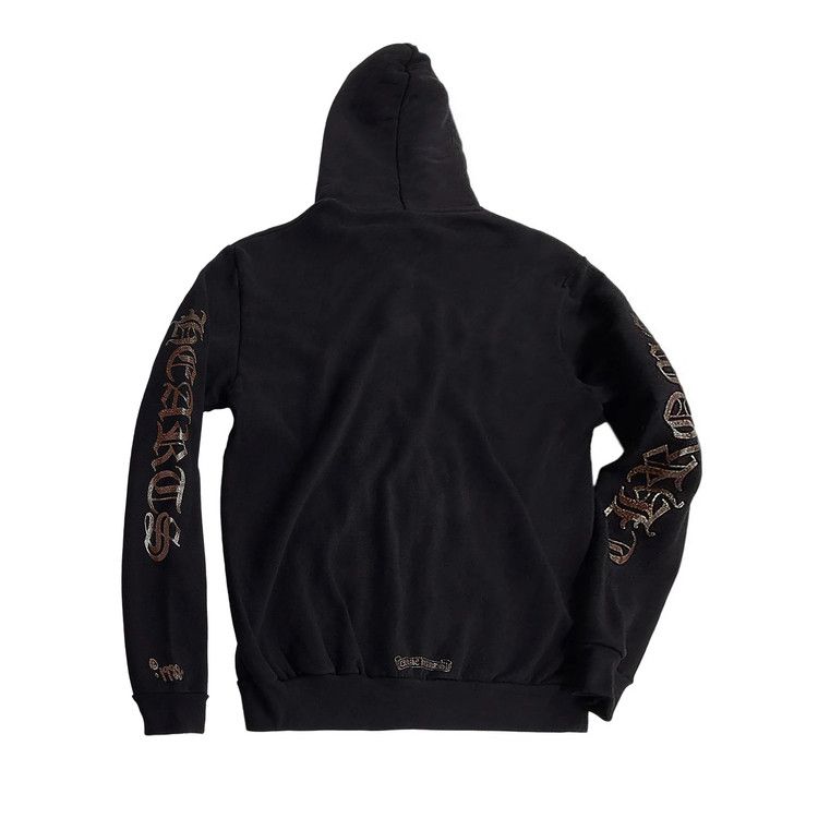 CHROME HEARTS◆1988 フード パーカー ブラック/イエロー org.jpg
