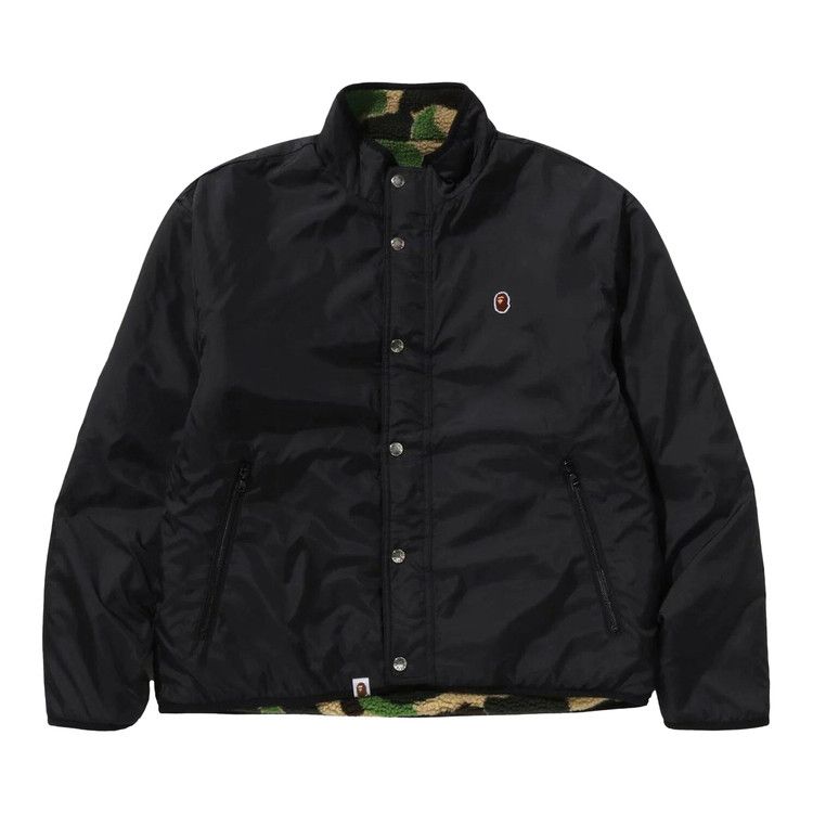Bape Abc Camo Boa Reversible Jacket 'green'