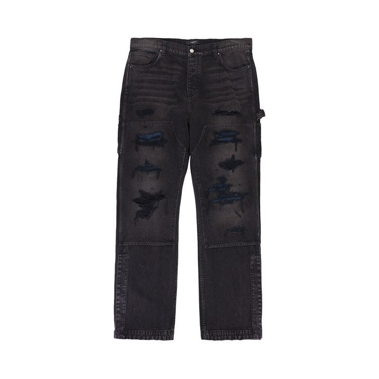 Amiri Denim Carpenter Jeans Aged Black Price in India | Culture Circle