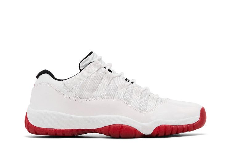 Air Jordan 11 Retro 赤白 ハイカット（GS） Air Jordan 11 Retro (GS) White/Varsity Red-Black 378038-116