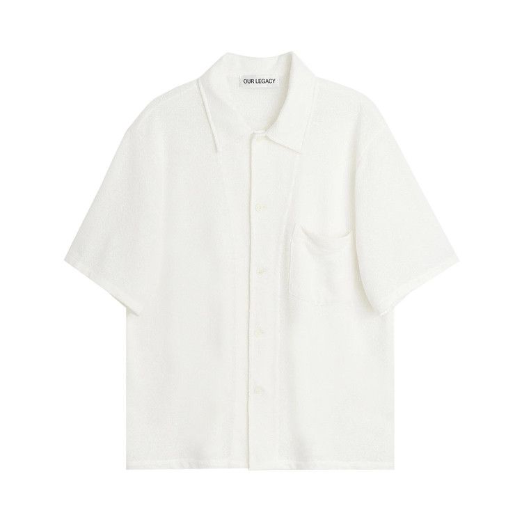 Our Legacy Box Short-Sleeve Shirt 'White' — foto 2