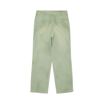 Buy Visvim Damaged Chino Pants 'Light Green' - 124105008007 LIGH