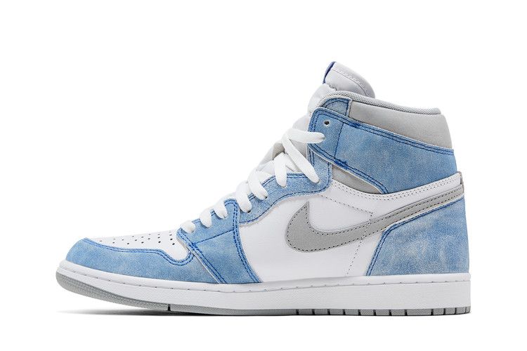 Jordan 1 Retro High Hyper Royal Smoke Grey — foto 4