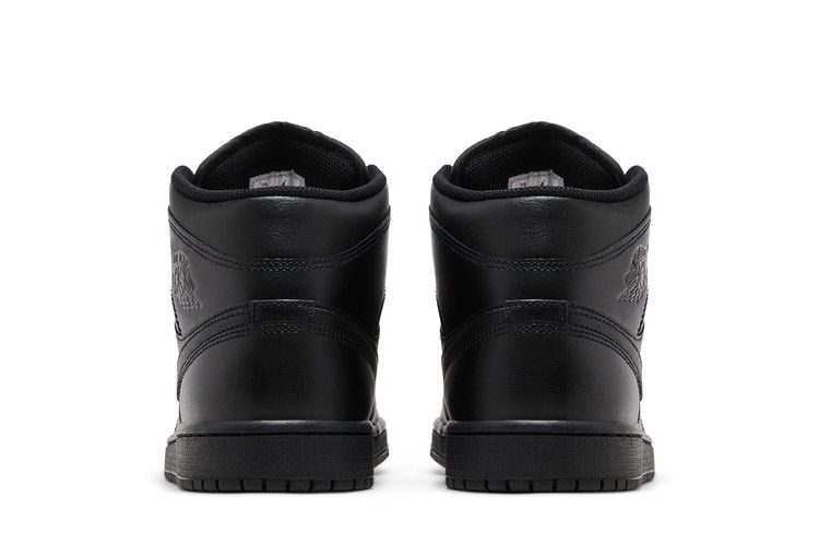 Air Jordan 1 Mid Triple Black 2022