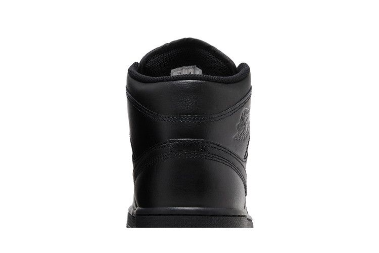 Air Jordan 1 Mid Triple Black 2022
