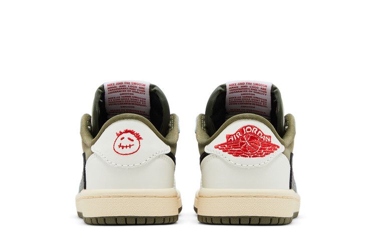Travis Scott x Air Jordan 1 Retro Low OG SP PS Reverse Olive / Medium Olive