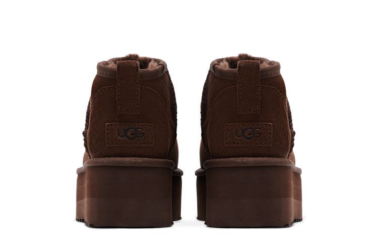 Ugg Wmns Classic Ultra Mini Platform Boot 'burnt Cedar'