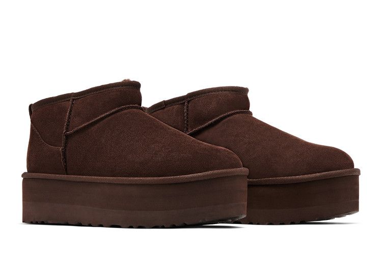 Ugg Wmns Classic Ultra Mini Platform Boot 'burnt Cedar'