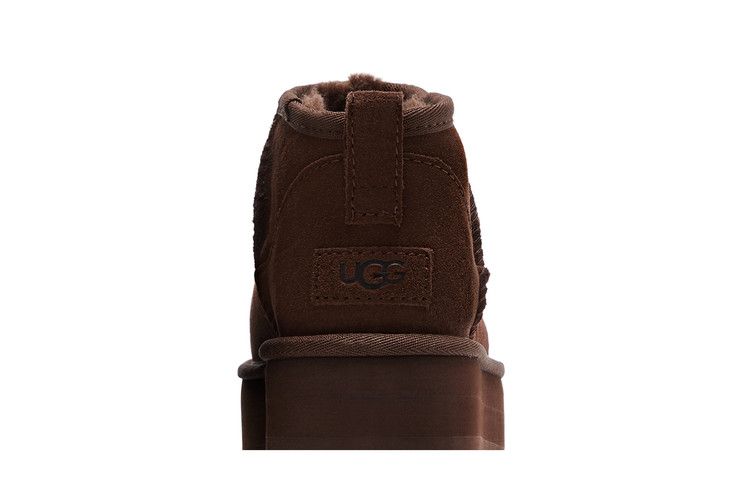 Ugg Wmns Classic Ultra Mini Platform Boot 'burnt Cedar'