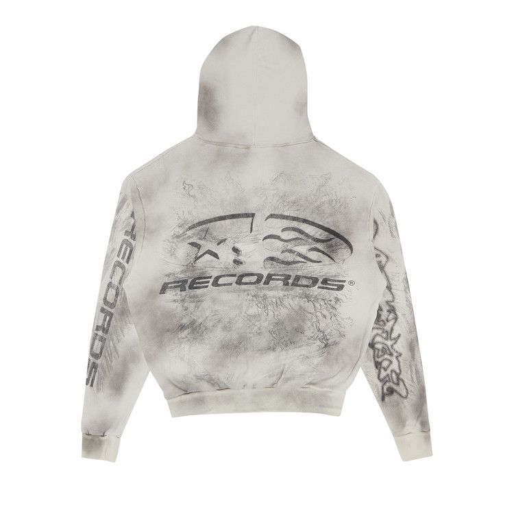 Hellstar Hstar Records Hoodie White