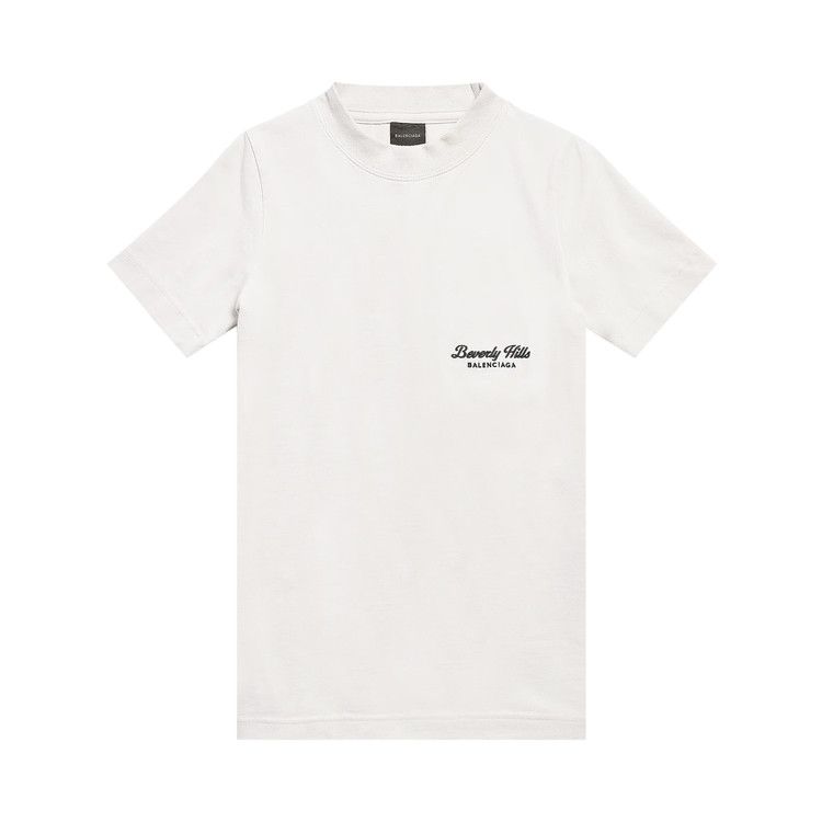 Tシャツ・カットソー BALENCIAGA Woman T-Shirt White 768075TQVS5 3307 Balenciaga Outlet: T-shirt woman - White | Balenciaga t