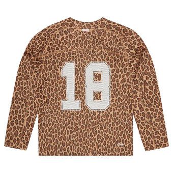 Buy Corteiz Long-Sleeve HMP Mesh Panel Jersey 'Leopard