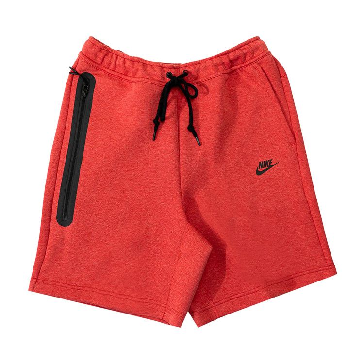 Nike Sportswear Tech Fleece Shorts Light University Red Heather/Black