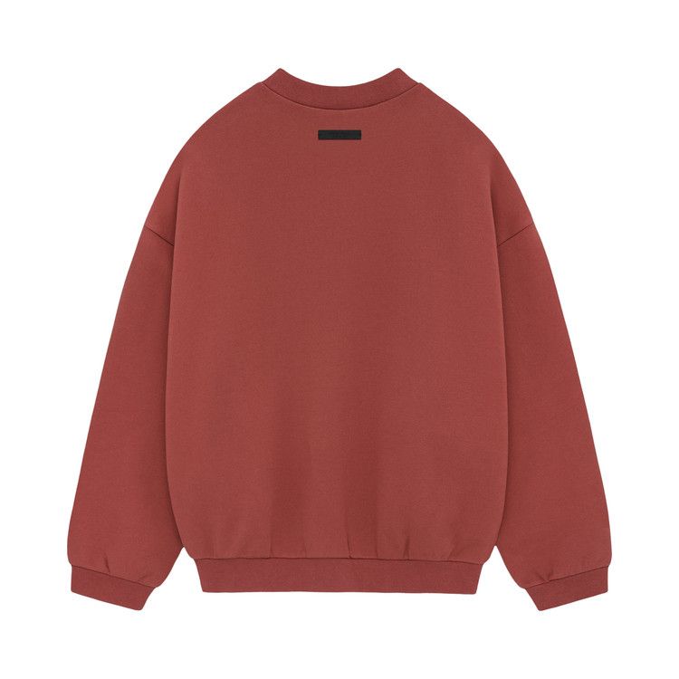 Fear Of God Essentials Heavy Fleece Crewneck Crimson