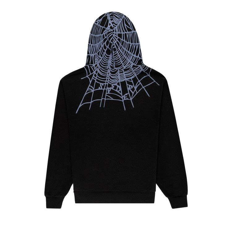 Sp5der Heavy Web Hoodie Black