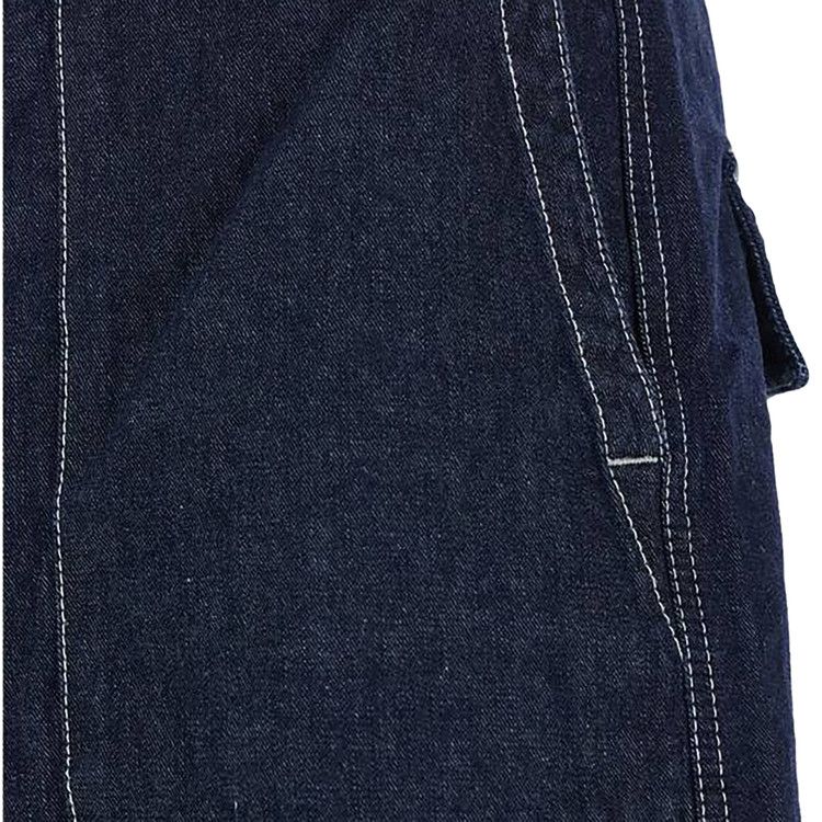 C.P. Company Logo Patch On The Back Shorts 'Denim' — foto 4