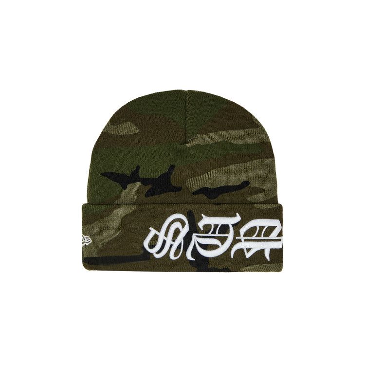 日本全国送料無料商品 | 特集 | Buy Supreme New Era Blackletter Beanie 'Woodland Camo 帽子