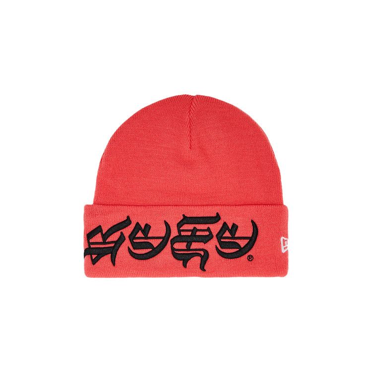 Buy Supreme New Era Blackletter Beanie 'Watermelon