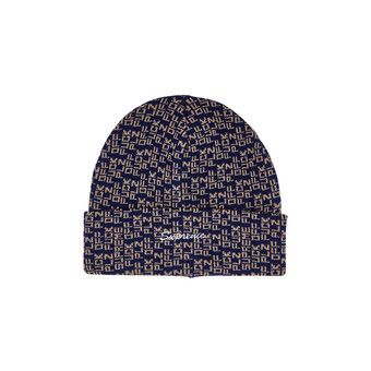 Buy Supreme Fuck Off Beanie 'Navy' - SS25BN14 NAVY | GOAT