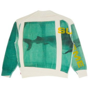 【Supreme x Damien Hirst】Sweater★Black★25SS★ Supreme Damien Hirst Sweater (SS25) - $198