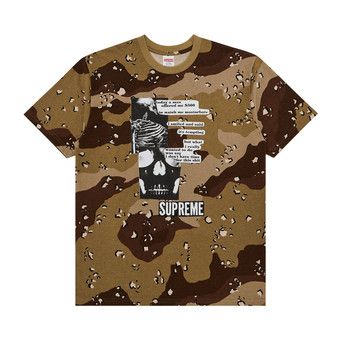 Buy Supreme Anatomy Tee 'Chocolate Chip Camo' - SS25T31 CHOCOLATE