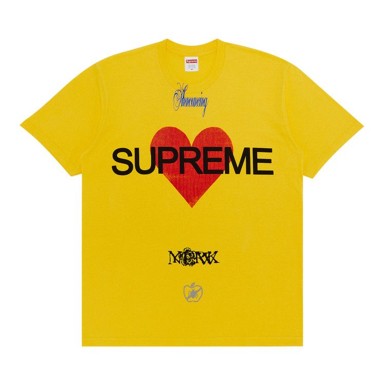Supreme Announcing Tee 'yellow'