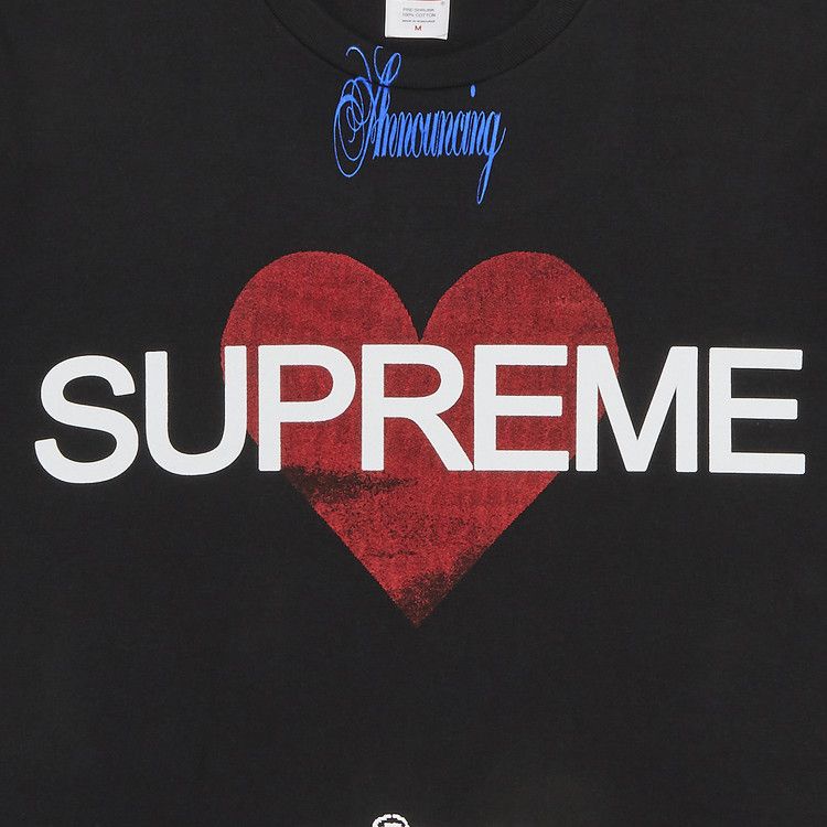 【Supreme】 Announcing T-Shirt Yellow - 25SS Buy Supreme Announcing Tee 'Black' - SS25T40 BLACK | GOAT