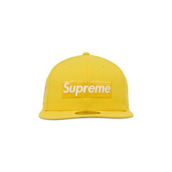 happy　supreme patchworkshearling b-3 Buy Supreme Championship Box Logo New Era 'Yellow