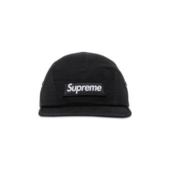 Buy Supreme Military Camp Cap 'Black' - SS25H33 BLACK | GOAT