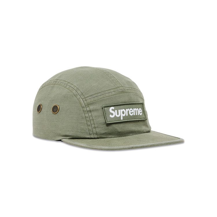 Buy Supreme Military Camp Cap 'Olive' - SS25H33 OLIVE | GOAT