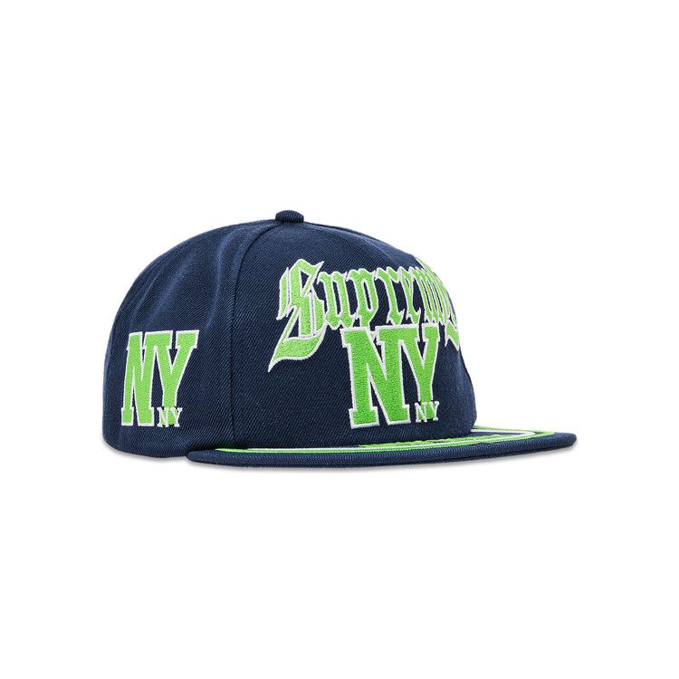 Buy Supreme New York 6-Panel 'Navy' - SS25H28 NAVY | GOAT
