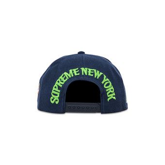 Buy Supreme New York 6-Panel 'Navy' - SS25H28 NAVY | GOAT