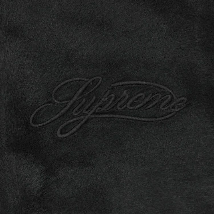 Supreme Ponyhair Varsity Jacket (SS25) - $1198