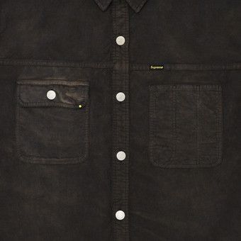 Buy Supreme Washed Corduroy Shirt 'Brown' - SS25S16 BROWN | GOAT