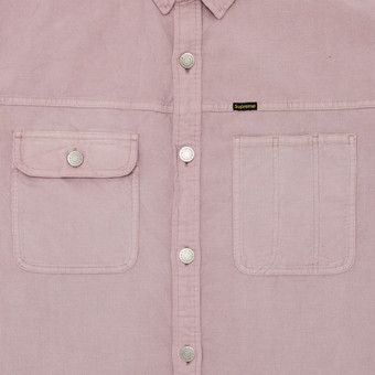 Buy Supreme Washed Corduroy Shirt 'Dusty Pink' - SS25S16 DUSTY