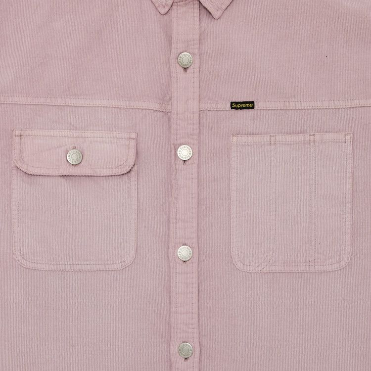 Buy Supreme Washed Corduroy Shirt 'Dusty Pink' - SS25S16 DUSTY