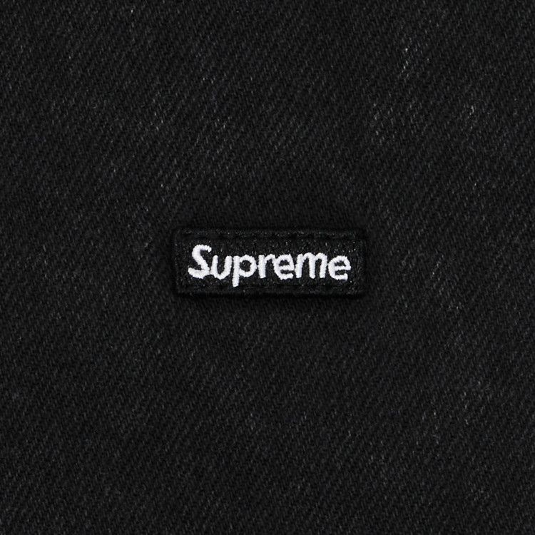 Buy Supreme Small Box Denim Shirt 'Black' - SS25S1 BLACK | GOAT